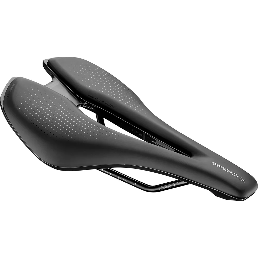 uPRISE Bikes Giant Approach SL Saddle - Black | Price match, 365 day return s, 18-Month Warranty, Finance Available & Free UK Delivery