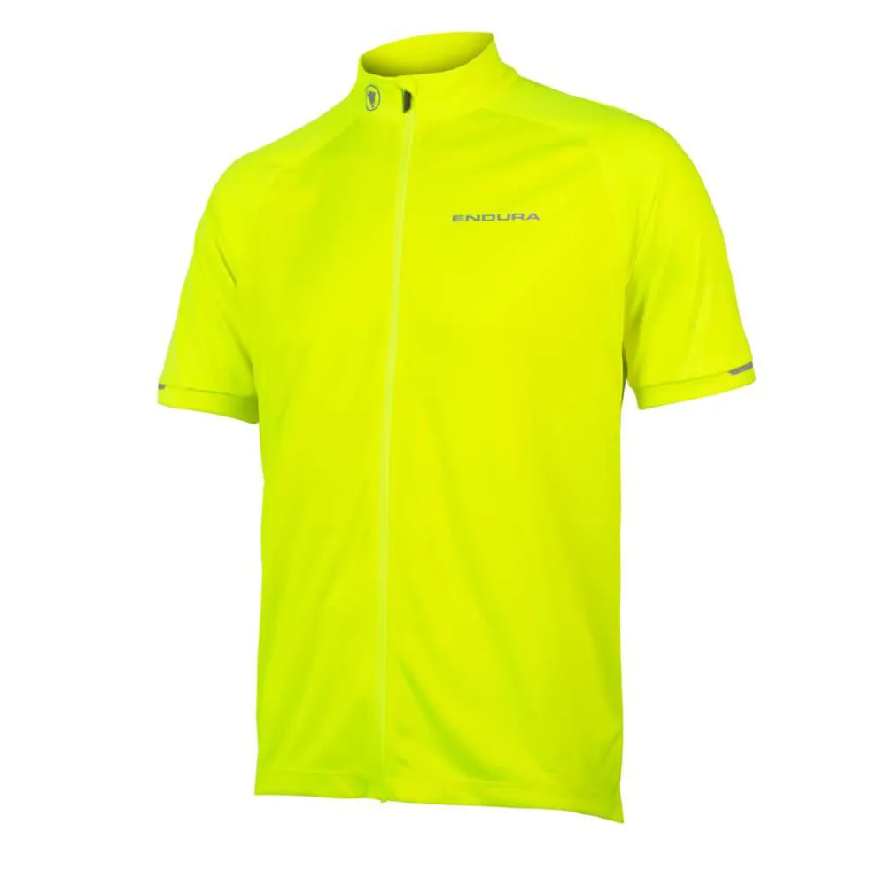 uPRISE Bikes Endura Xtract Men's Short Sleeve Jersey II - Hi-Viz Yellow | Price match, 365 day return s, 18-Month Warranty, Finance Available & Free UK Delivery