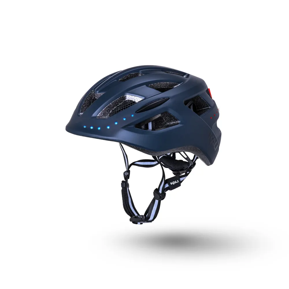 uPRISE Bikes Kali Central Lit Urban Helmet - Solid Matt Blue | Price match, 365 day return s, 18-Month Warranty, Finance Available & Free UK Delivery