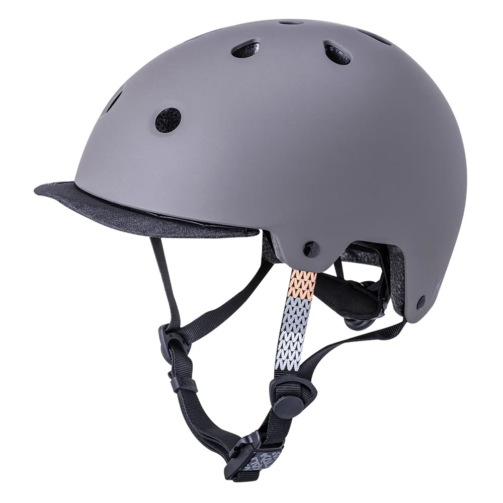 uPRISE Bikes Kali Saha Cozy Urban Helmet - Matt Stone | Price match, 365 day return s, 18-Month Warranty, Finance Available & Free UK Delivery