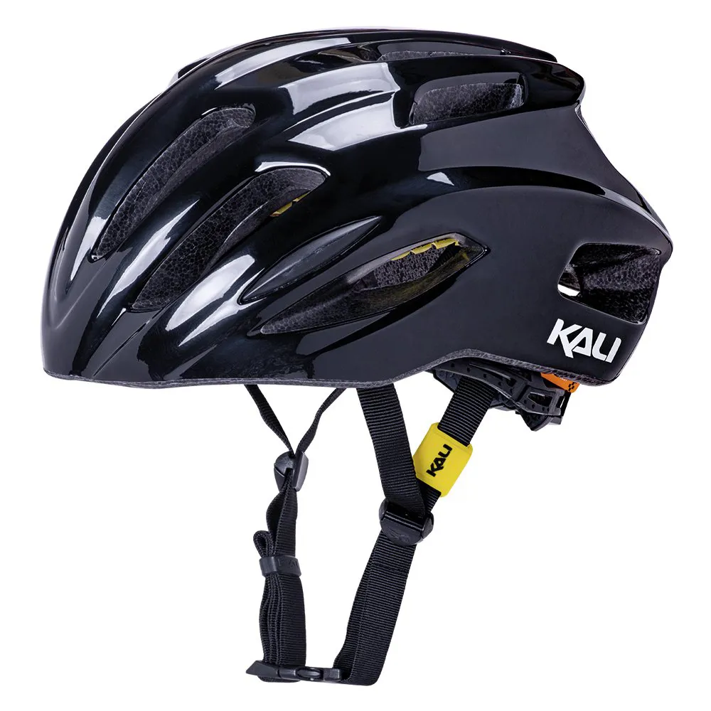 uPRISE Bikes Kali Prime 2.0 Road Bike Helmet - Solid Gloss Black | Price match, 365 day return s, 18-Month Warranty, Finance Available & Free UK Delivery