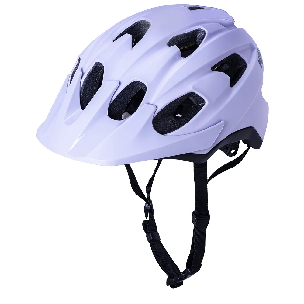 uPRISE Bikes Kali Pace MTB Helmet - Solid Matt Pastel Purple/Black | Price match, 365 day return s, 18-Month Warranty, Finance Available & Free UK Delivery