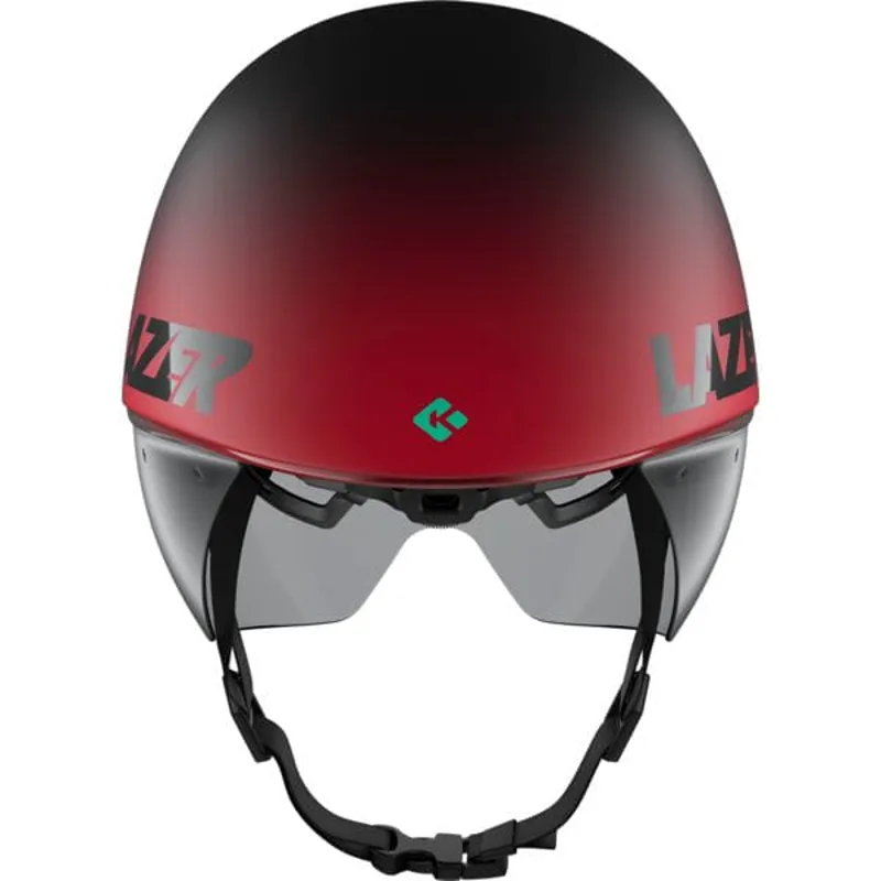Lazer Volante KinetiCore TT Road Helmet - Matt Black Red-4