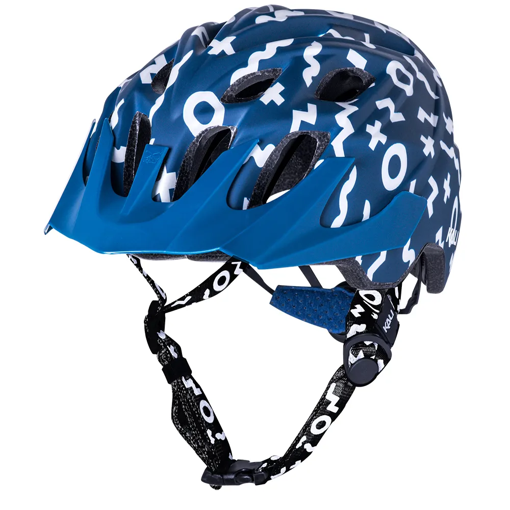uPRISE Bikes Kali Chakra Youth Plus MTB Helmet - 52-57cm - Zwiggles Mat Teal/ White | Price match, 365 day return s, 18-Month Warranty, Finance Available & Free UK Delivery