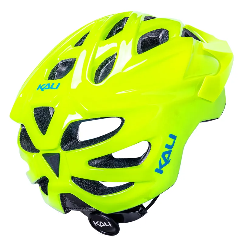 Kali Chakra Youth MTB Helmet - 52-57cm - Solid Gloss Neon Yellow-1
