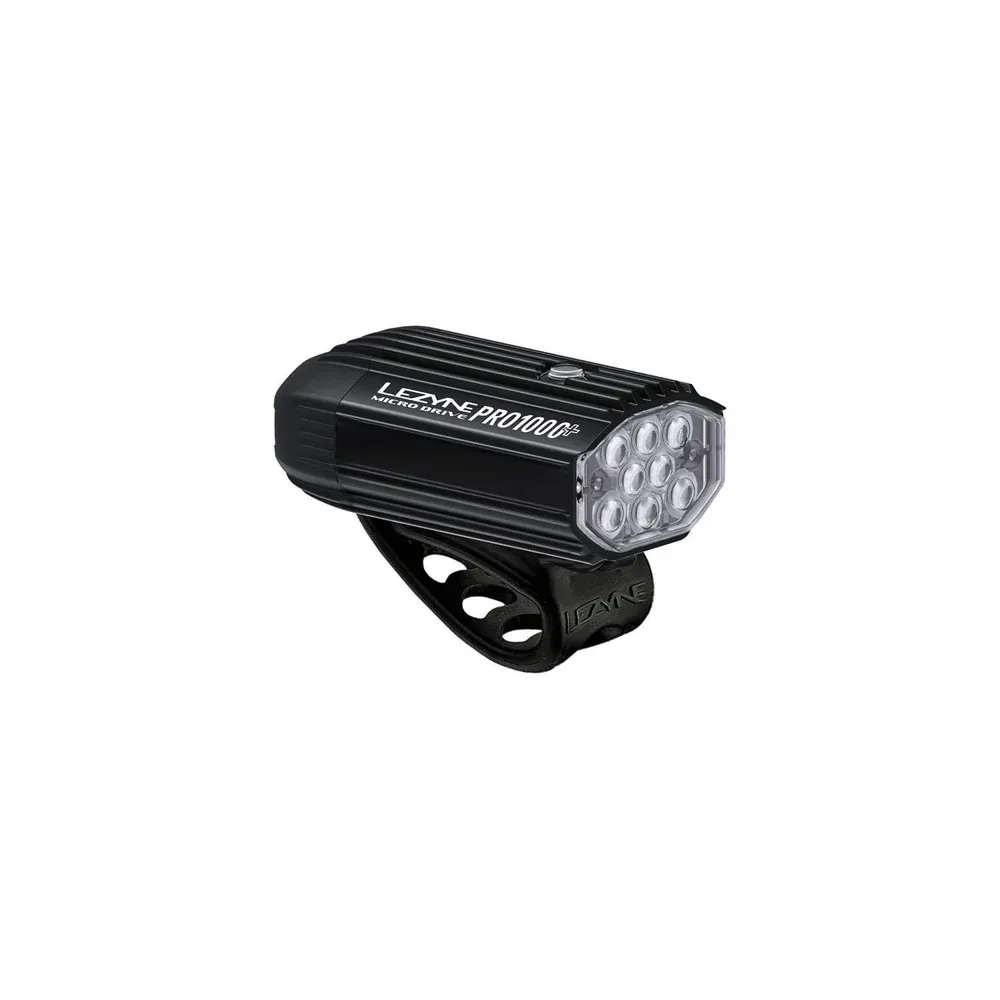 uPRISE Bikes Lezyne Micro Drive Pro 1000+ Front Light - Satin Black | Price match, 365 day return s, 18-Month Warranty, Finance Available & Free UK Delivery