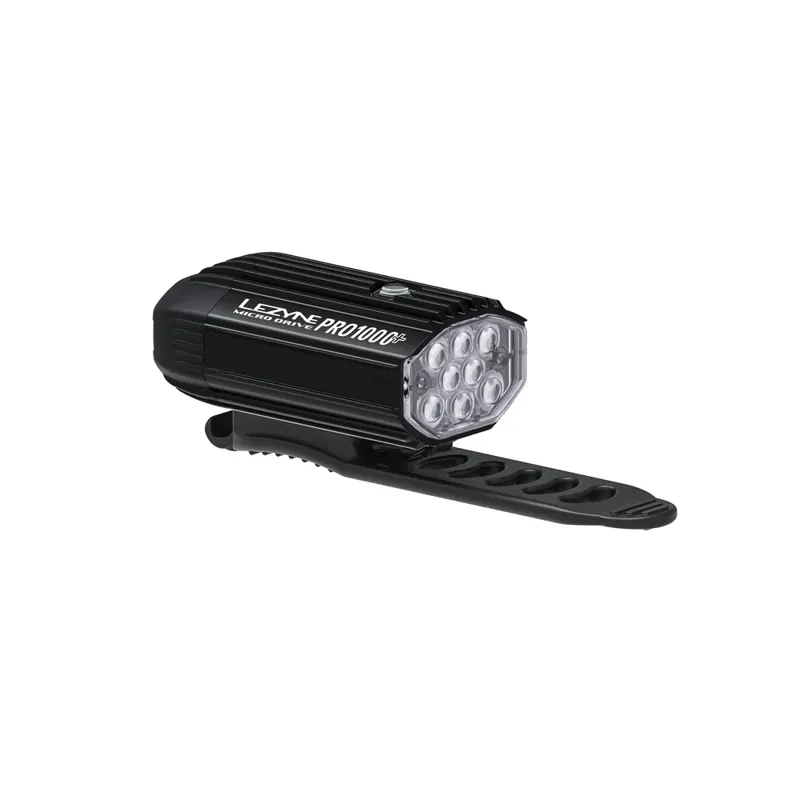 Lezyne Micro Drive Pro 1000+ Front Light - Satin Black-1