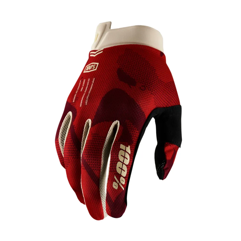 uPRISE Bikes 100 Percent iTrack Long Finger Gloves - Sentinel Terra | Price match, 365 day return s, 18-Month Warranty, Finance Available & Free UK Delivery
