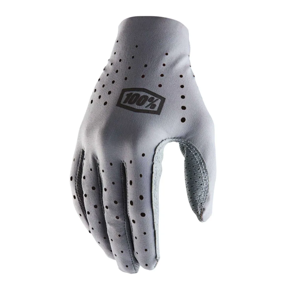 uPRISE Bikes 100 Percent Sling Women's Long Finger Gloves - Grey | Price match, 365 day return s, 18-Month Warranty, Finance Available & Free UK Delivery