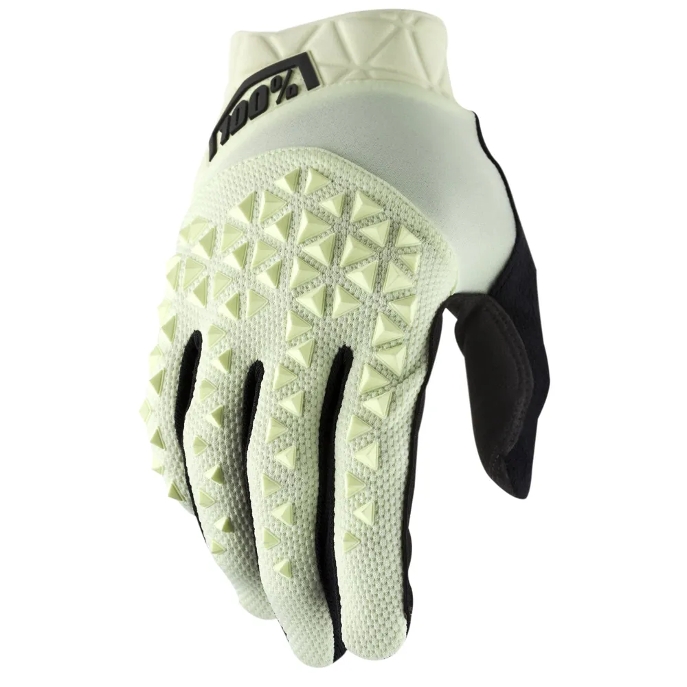uPRISE Bikes 100 Percent Geomatic Long Finger Gloves - Yellow/Black | Price match, 365 day return s, 18-Month Warranty, Finance Available & Free UK Delivery
