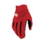 100 Percent Geomatic Long Finger Gloves - Red