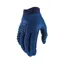 100 Percent Geomatic Long Finger Gloves - Slate/Blue