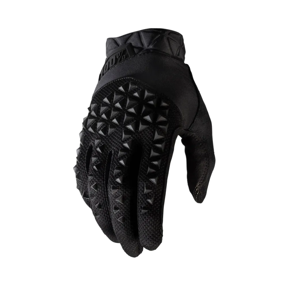 uPRISE Bikes 100 Percent Geomatic MTB Glove - Black | Price match, 365 day return s, 18-Month Warranty, Finance Available & Free UK Delivery