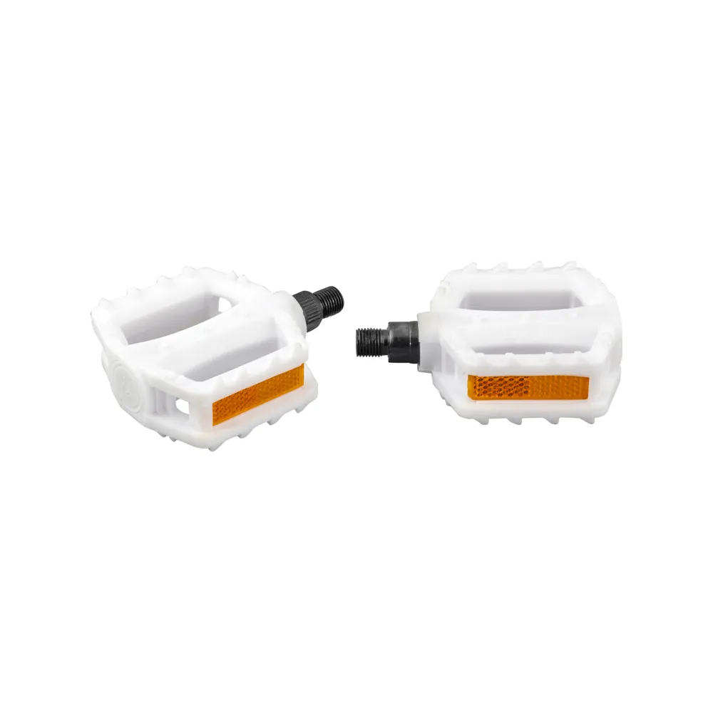 uPRISE Bikes Trek Kid's Dialed Pedal Set - White - 1/2 Inch | Price match, 365 day return s, 18-Month Warranty, Finance Available & Free UK Delivery