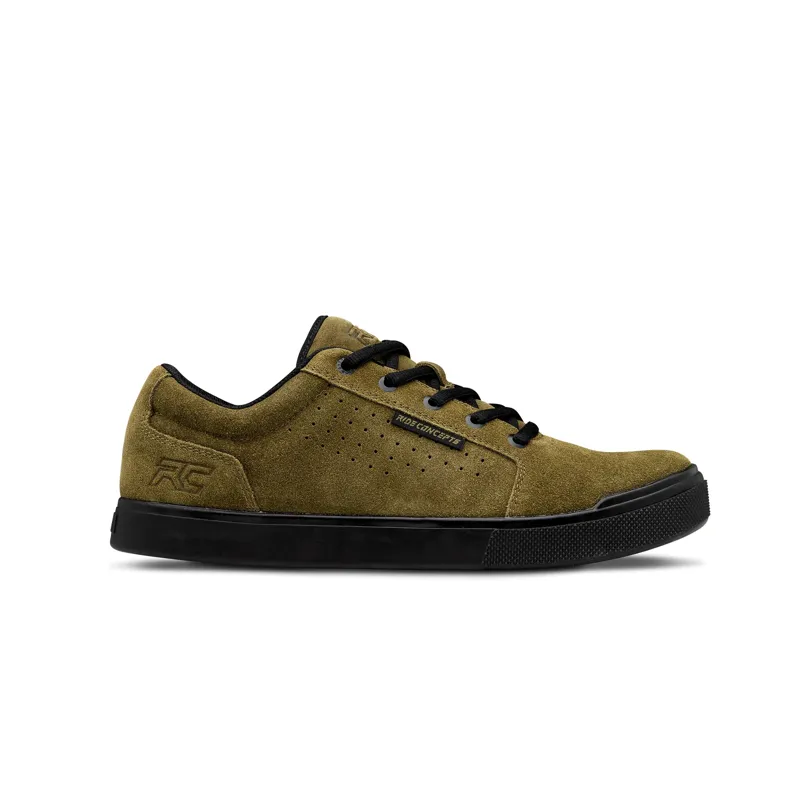 Ride Concepts Vice Men's Flat MTB Shoes - Olive-2
