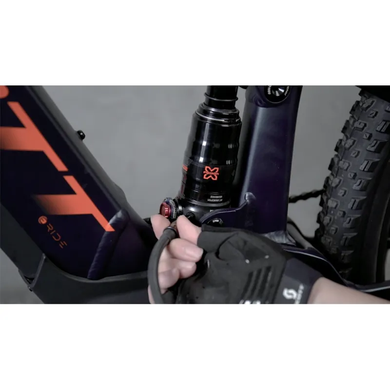 Topeak Pocket Shock Digital Shock Pump - Black-10