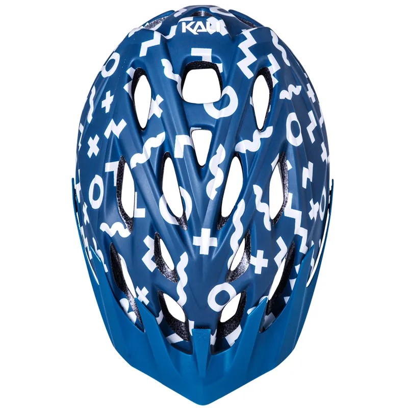 Kali Chakra Youth Plus MTB Helmet - 52-57cm - Zwiggles Mat Teal/ White-1