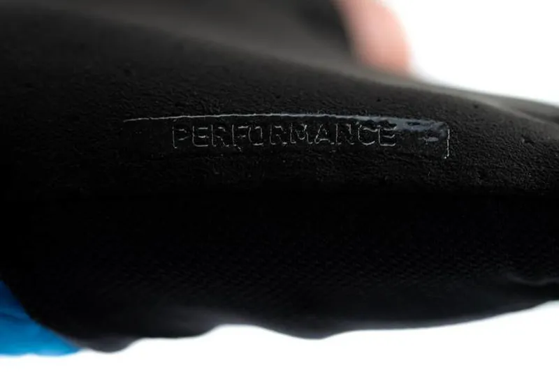 Cube Performance Short Finger Gloves - Black/Blue-2