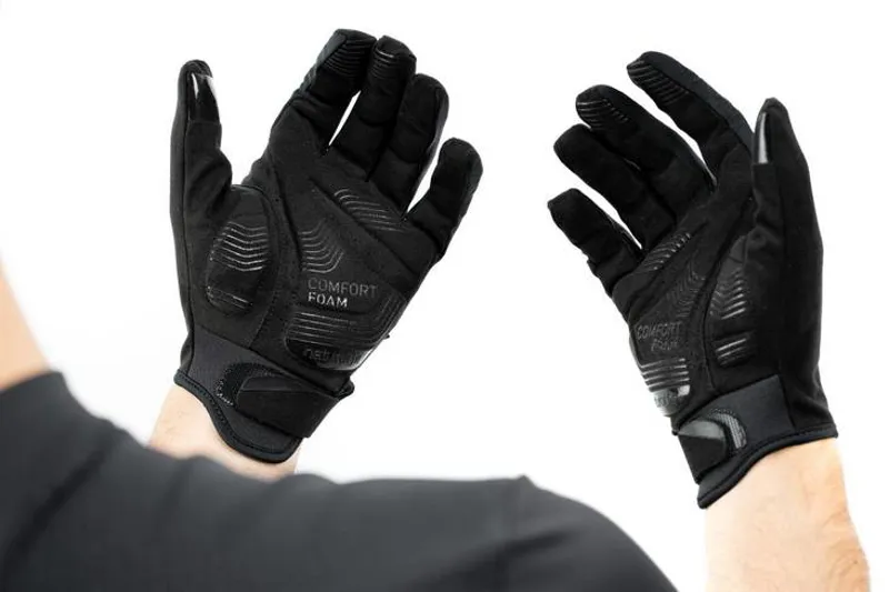 Cube X Natural Fit Long Finger Gloves - Black -5