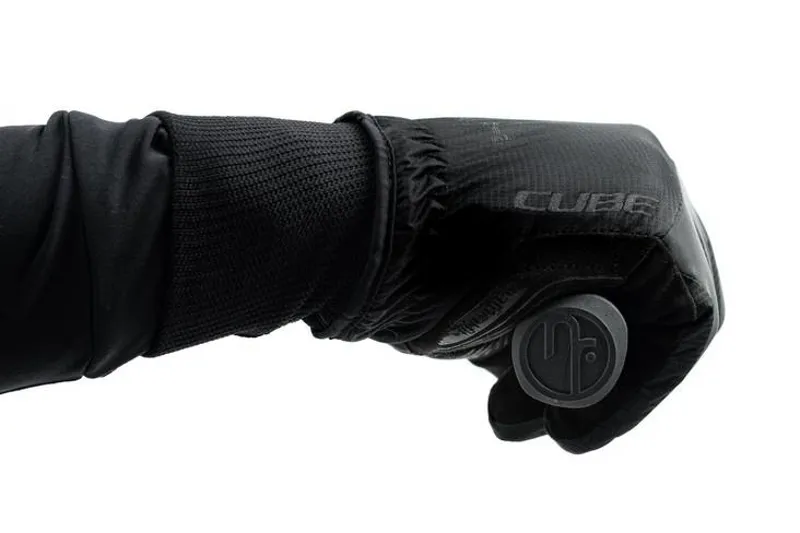 Cube Winter X Natural Fit Long Finger Gloves - Black-4