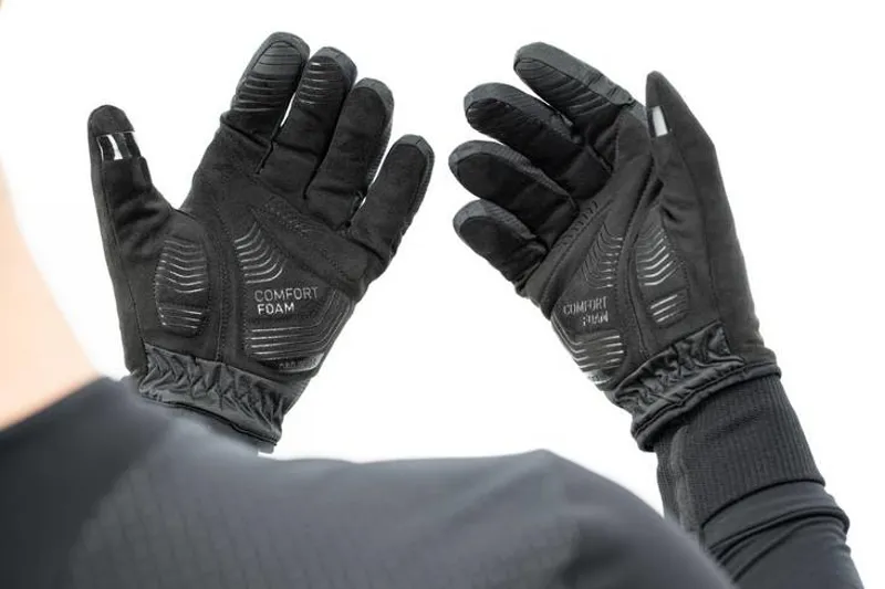Cube Winter X Natural Fit Long Finger Gloves - Black-5