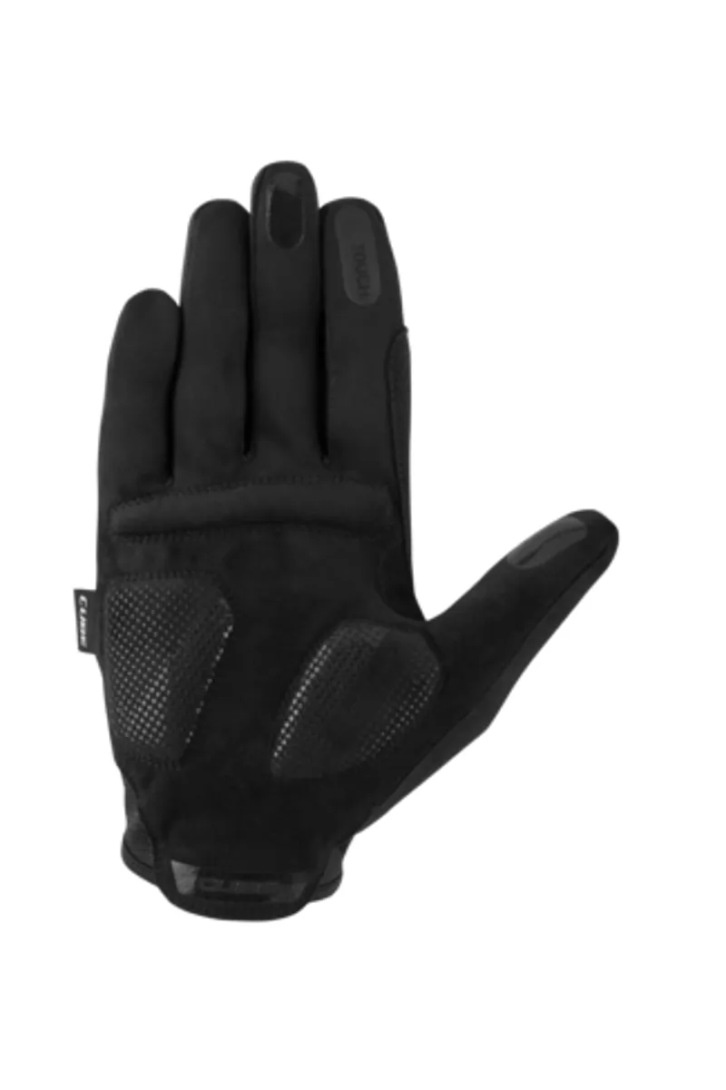 Cube Comfort Long Finger Gloves - Black/Grey -1