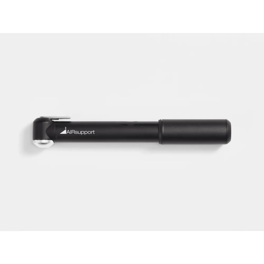 uPRISE Bikes Bontrager Air Support HV Hand Pump - Black/Silver | Price match, 365 day return s, 18-Month Warranty, Finance Available & Free UK Delivery