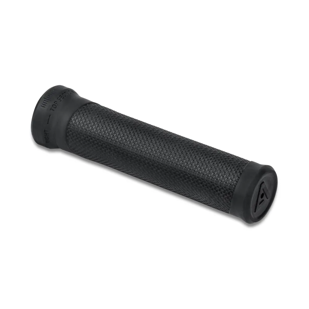 uPRISE Bikes Cube Acid React MTB Grips - Black | Price match, 365 day return s, 18-Month Warranty, Finance Available & Free UK Delivery