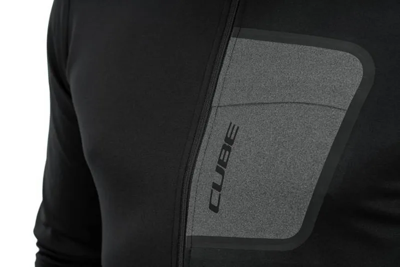 Cube ATX Full Zip Long Sleeve Jersey - Black -3