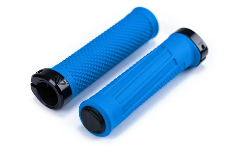 Cube Acid React Pro MTB Grips - Blue-2
