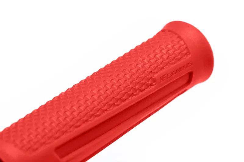 Cube Acid React Pro MTB Grips - Red-3