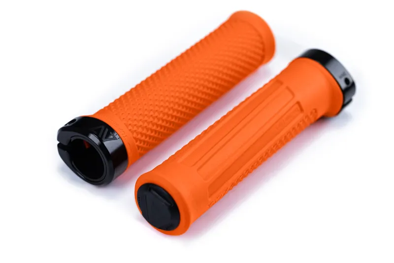 Cube Acid React Pro MTB Grips - Orange-2