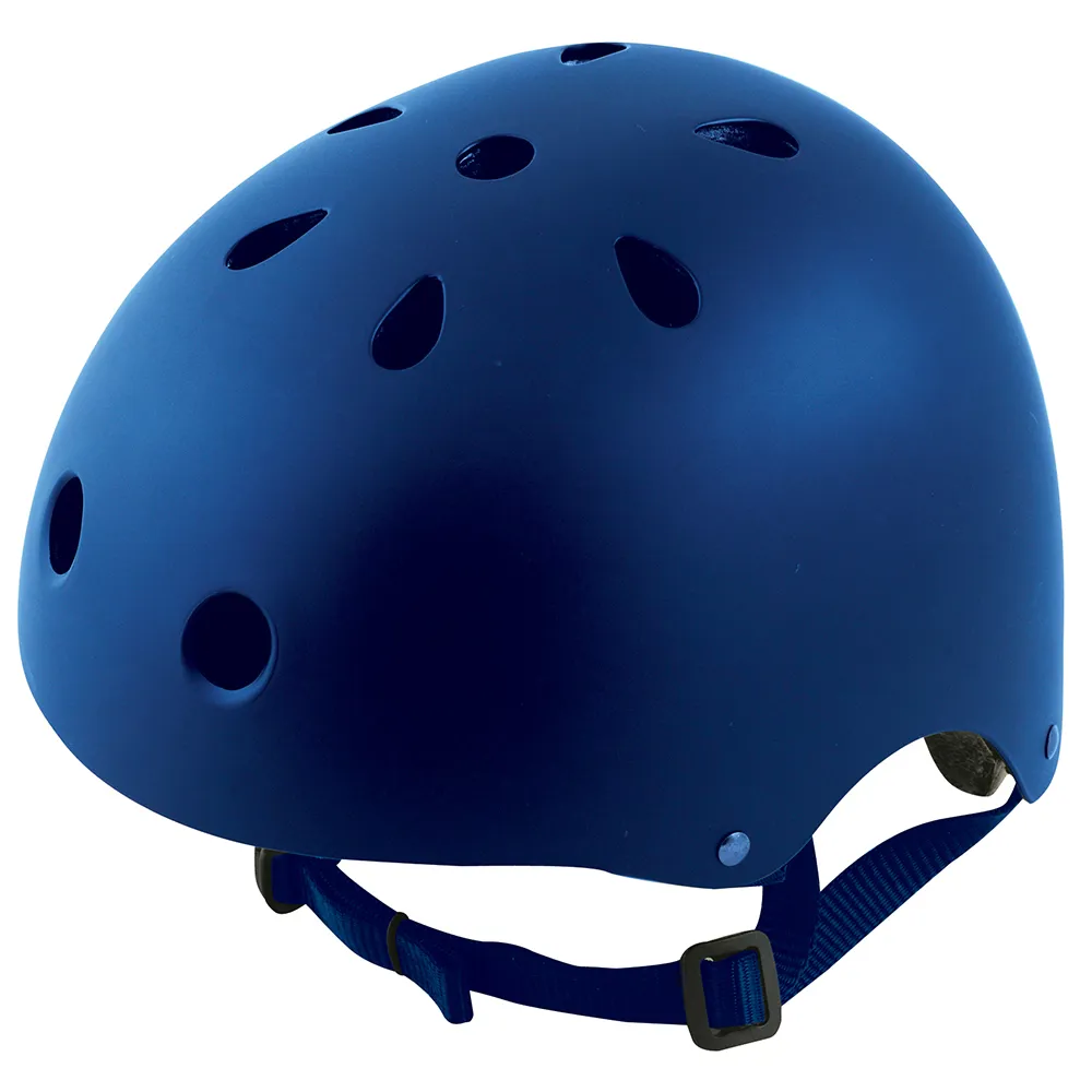 uPRISE Bikes Oxford Bomber BMX Helmet - Matt Blue | Price match, 365 day return s, 18-Month Warranty, Finance Available & Free UK Delivery