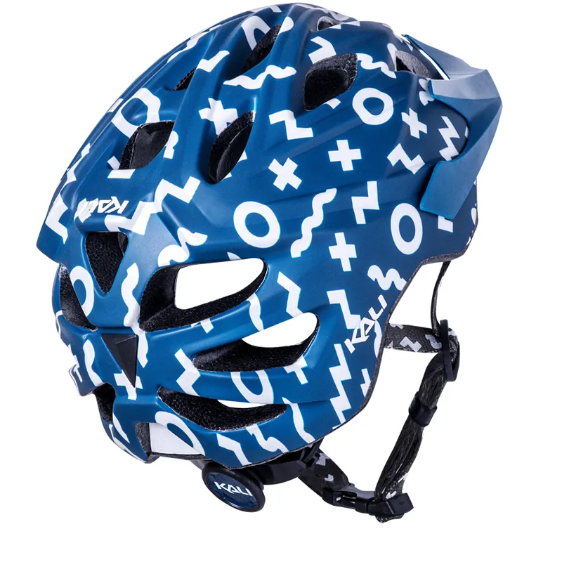 Kali Chakra Youth Plus MTB Helmet - 52-57cm - Zwiggles Mat Teal/ White-2