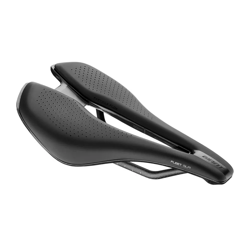 uPRISE Bikes Giant Fleet SLR Saddle - Black | Price match, 365 day return s, 18-Month Warranty, Finance Available & Free UK Delivery