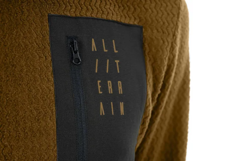 Cube ATX Fleece Men's Long Sleeve Jersey - Brown-3