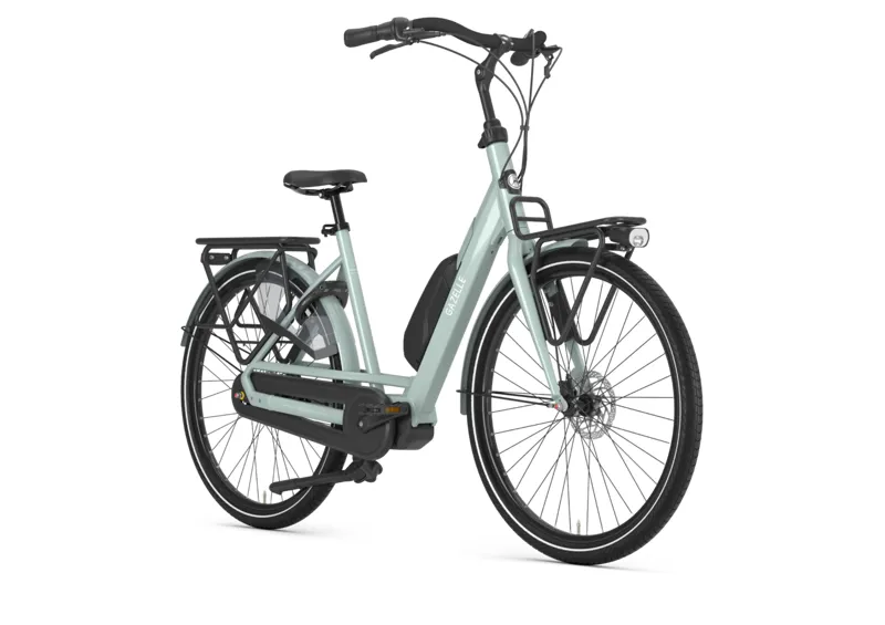 Gazelle Bloom C7 HMS 2023 Unisex Electric Bike 418Wh - Light Olive-1