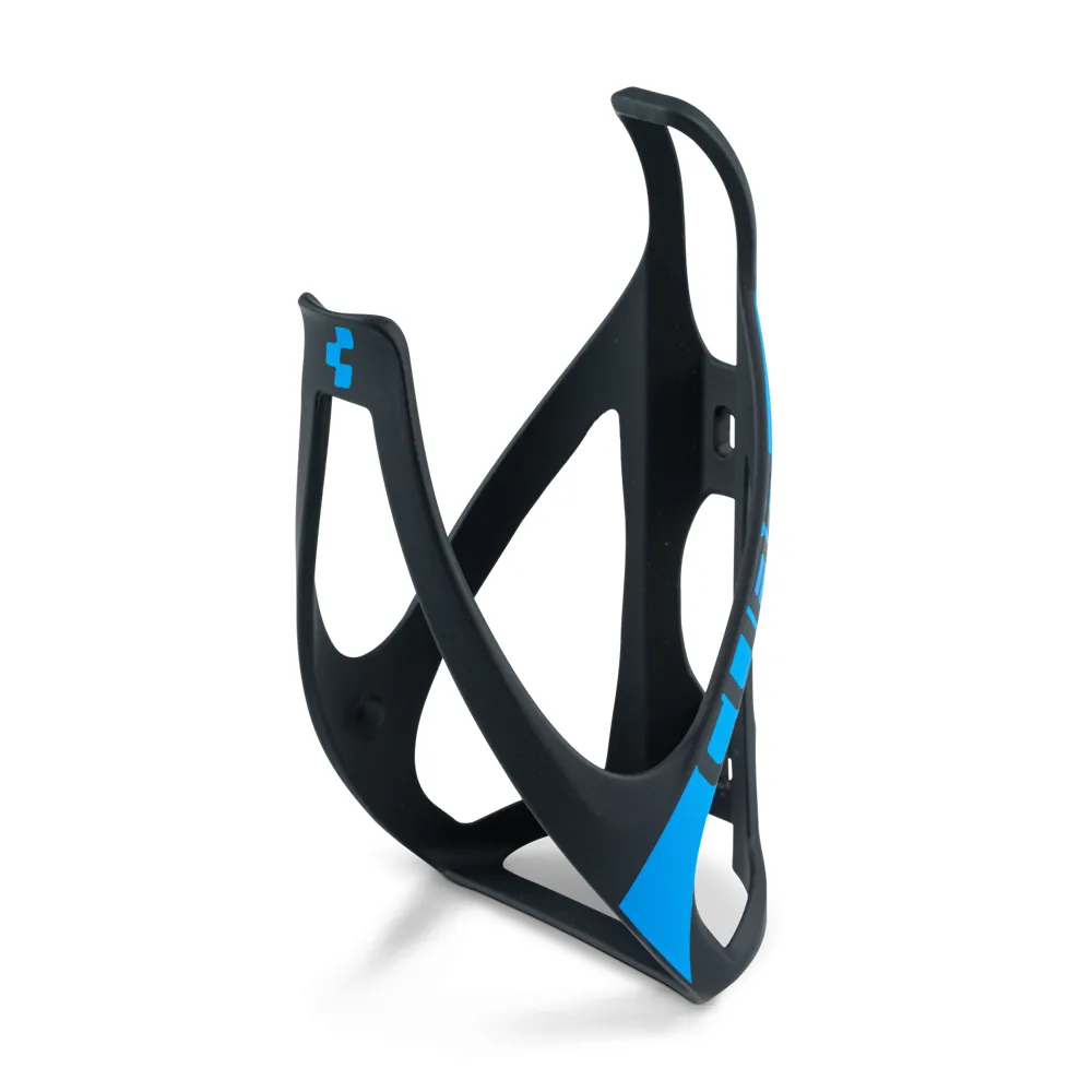 uPRISE Bikes Cube HPP Bottle Cage - Matt Black/Blue | Price match, 365 day return s, 18-Month Warranty, Finance Available & Free UK Delivery