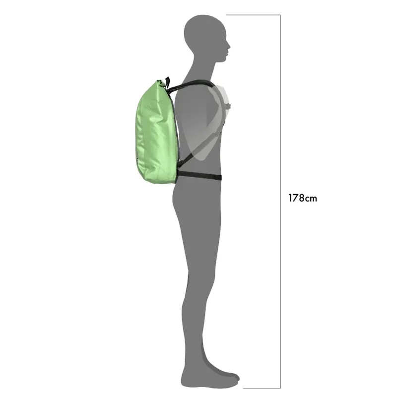 Ortlieb Velocity PS Backpack - 23 Litre - Pistachio-4