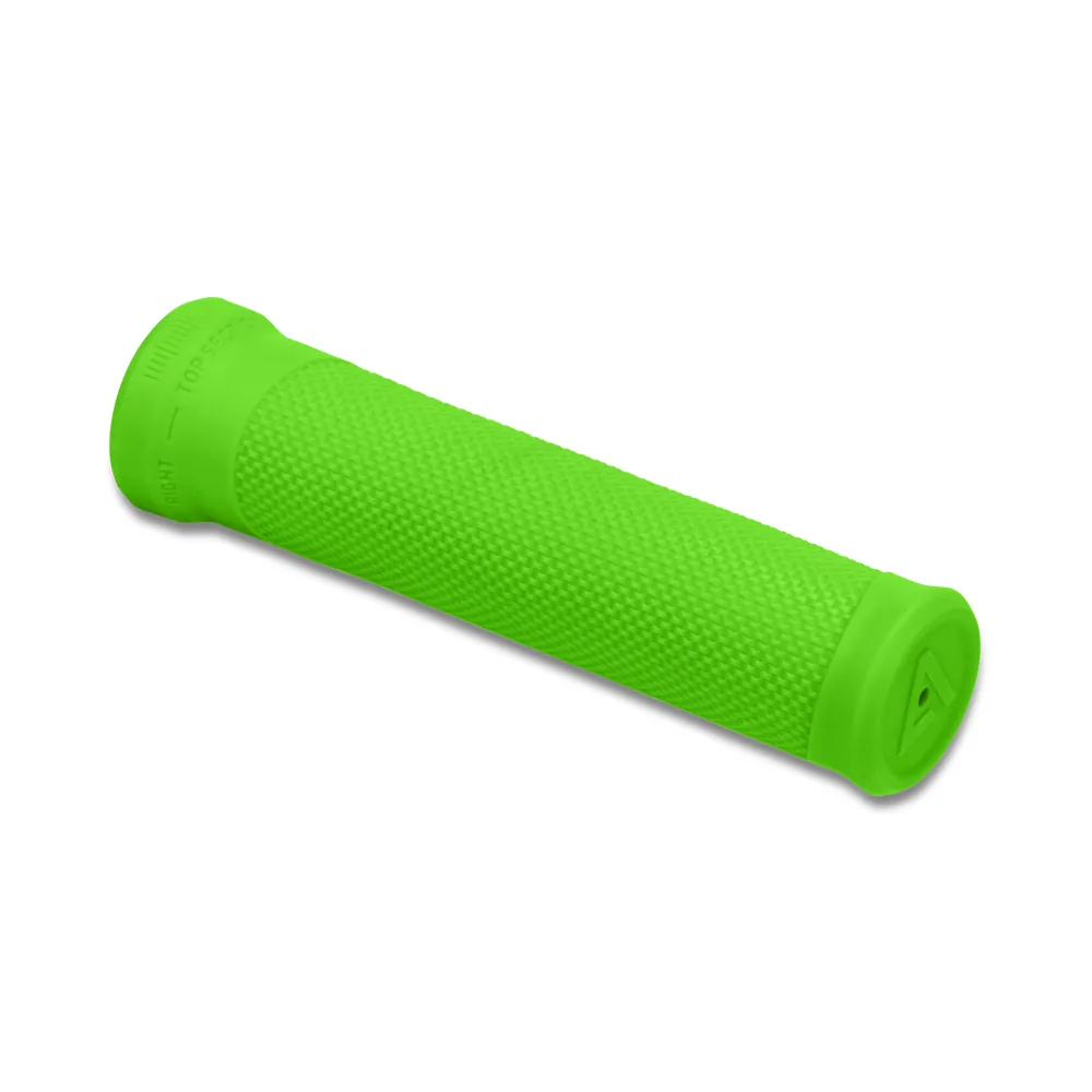 uPRISE Bikes Cube Acid React MTB Grips - Green | Price match, 365 day return s, 18-Month Warranty, Finance Available & Free UK Delivery