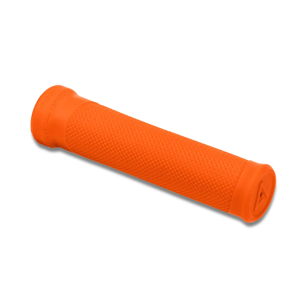 uPRISE Bikes Cube Acid React MTB Grips - Orange | Price match, 365 day return s, 18-Month Warranty, Finance Available & Free UK Delivery