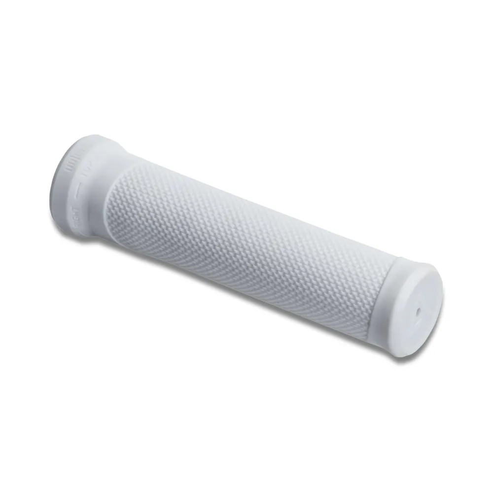 uPRISE Bikes Cube Acid React MTB Grips - White | Price match, 365 day return s, 18-Month Warranty, Finance Available & Free UK Delivery
