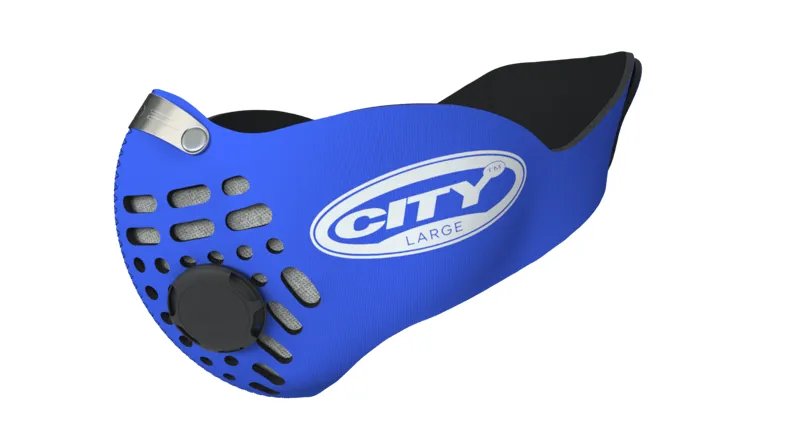 Respro City Anti-Pollution Mask - Blue-1