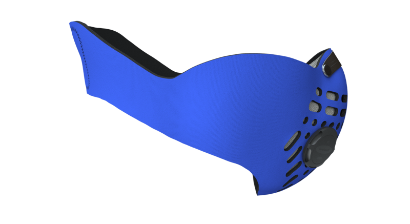 Respro City Anti-Pollution Mask - Blue-2