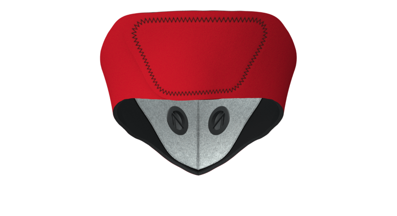 Respro City Anti-Pollution Mask - Red-3