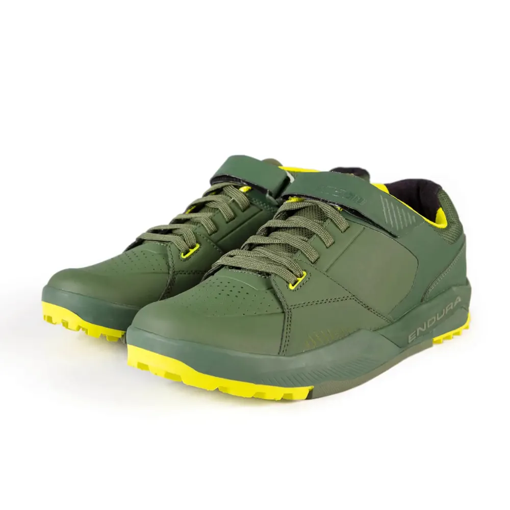uPRISE Bikes Endura MT500 Burner Flat Mountain Bike Shoes - Forest Green | Price match, 365 day return s, 18-Month Warranty, Finance Available & Free UK Delivery