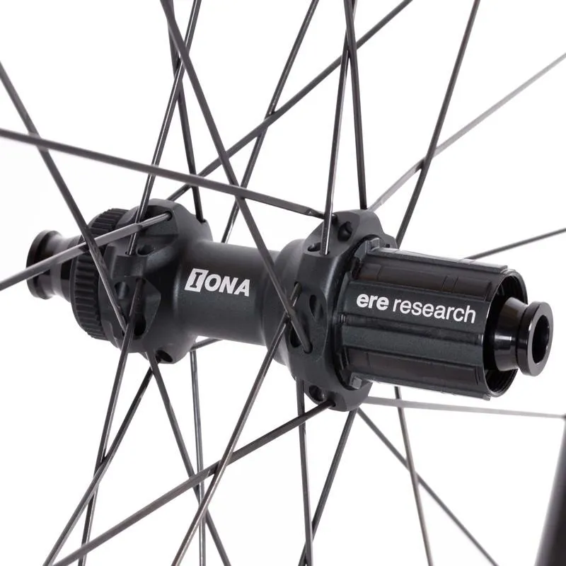 ERE Tenaci GX23 Road Wheelset - Shimano - Black/Black-4