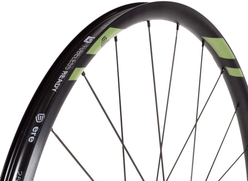 ERE Tenaci GX23 Road Wheelset - Shimano - Black/Moss Green-5