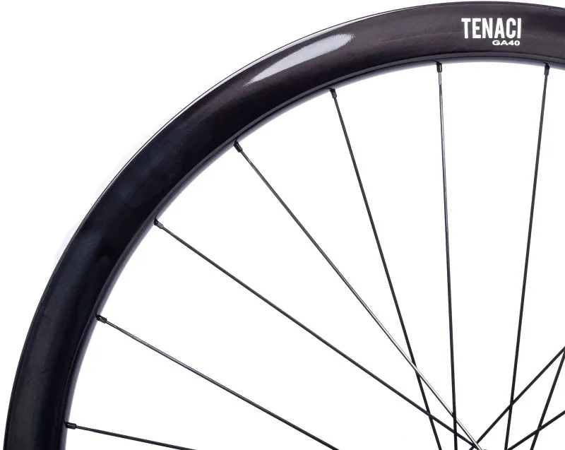 ERE Tenaci GA40 Carbon Road Wheelset - Shimano - Gloss Black-2
