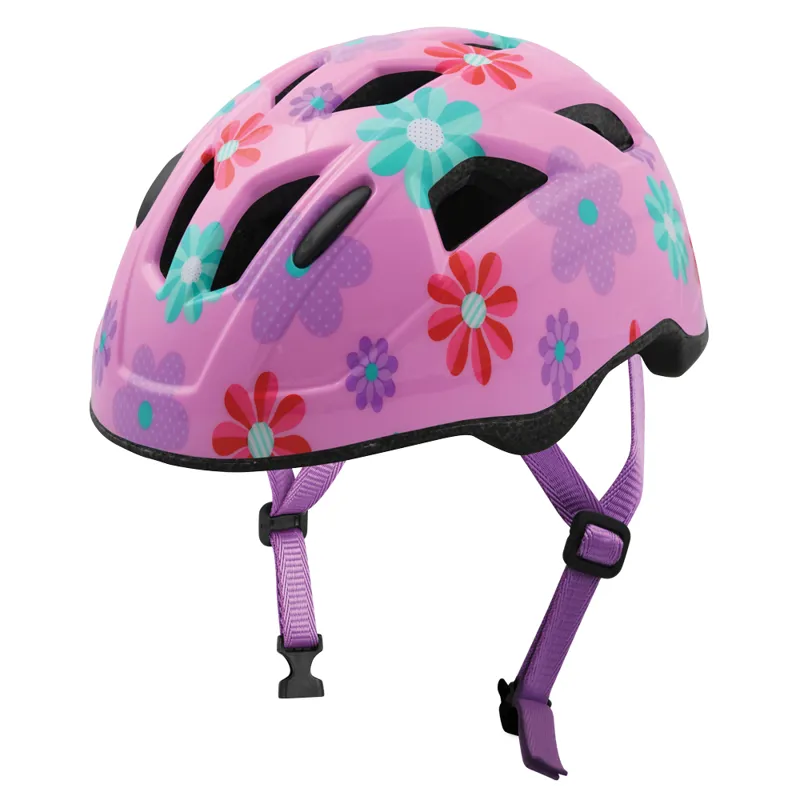 Oxford Flowers Junior Helmet - 48-54cm - Pink